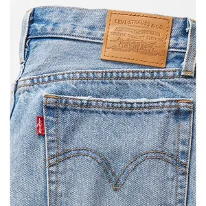 Levi's Premium WEDGIE STRAIGHT FIT WOMEN'S JEANS 34x26 LIght Wash Probably Ok thumbnail 7
