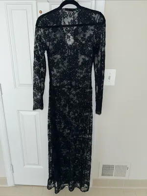 Zara lace long dress. S-M. thumbnail 8