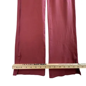 Athleta Transcend Stash Crop Straight Leg Pants XS‎ Womens Berry Rose Mauve Pink thumbnail 9
