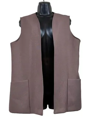 Vintage Nikki Oversized Fashion Vest Women’s Size 15/16 (XL) thumbnail 1