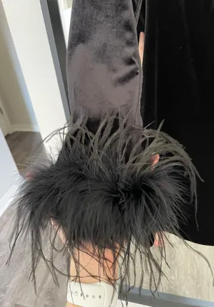 Black Velvet Dress thumbnail 2