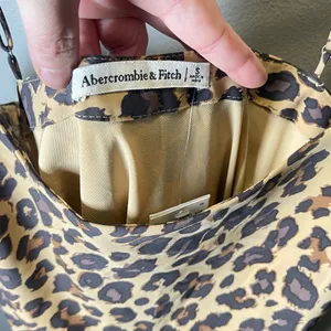 Abercrombie & Fitch NEW‎ Women's Leopard Slip Midi Dress Size Small thumbnail 4