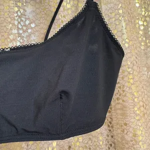 Urban Outfitters Black Out From Under Spaghetti Strap Unlined Bralette Small thumbnail 3
