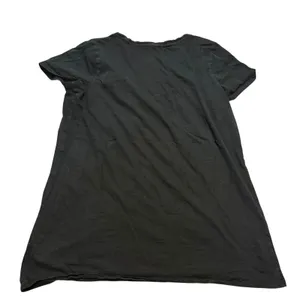 A New Day Basic V-Neck T-Shirt in Black, Size L thumbnail 3