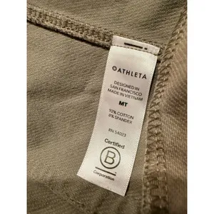 Athleta Camouflage Print Cropped Hoodie Sweatshirt‎ Women MT thumbnail 6