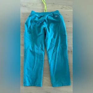 Figs High Waisted Yola Skinny Scrub Pants cactus green size medium petite MT thumbnail 8