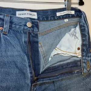 Denim Forum The Farrah Hi-Rise‎ Wide Leg Jeans Blue Size 29 Denim Pants thumbnail 3