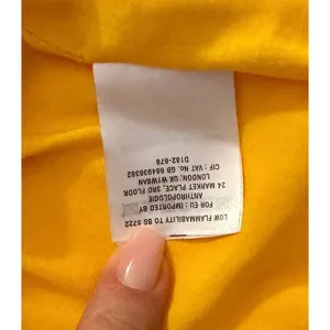 Anthropologie Larke Belle ruffle maxi dress in Marigold Women's sz. 2P thumbnail 9