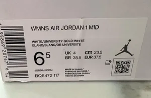 Jordan 1 Mid University Gold thumbnail 6