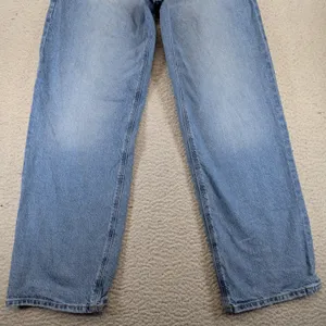 American Eagle Strigid Stovepipe High Rise Straight Leg Jeans Light Wash Women 4 thumbnail 7