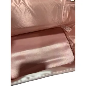 Lancôme Metallic Rose Gold Cosmetic Train Case | NWOT | Large Vanity Organizer thumbnail 8