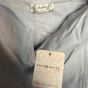 Free People Light Blue Bodysuit thumbnail 4