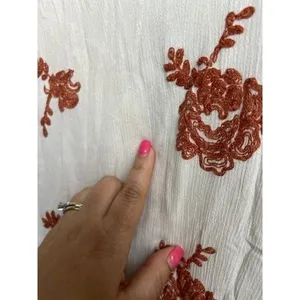Free People Emma's embroidered dress ivory‎ combo medium thumbnail 5