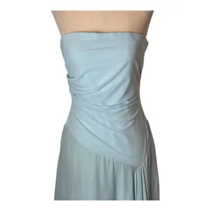 Bec+Bridge‎ Dress Women 10 Dolphin Blue Elzette Strapless Asymmetric Midi NWT thumbnail 7