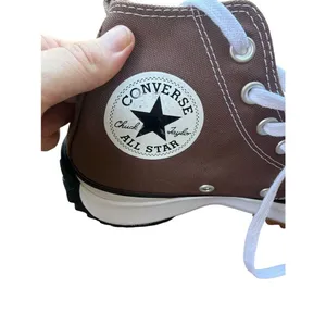 CONVERSE WOMENS RUN STAR HIKE Hi Platform sneakers brown white size 6 Y2K kick thumbnail 3