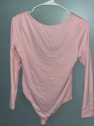Amazon Backless Pink Bodysuit thumbnail 1