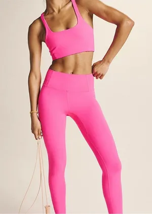 Free People Movement Never Better Leggings Size small Hot Pink thumbnail 1