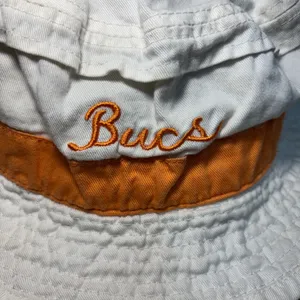 VTG Bucs Hess‎ Embroidered Bucket Hat Creamsicle Orange NFL Tampa Bay Buccaneers thumbnail 4