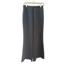 Urban Outfitters Womens Black High Waisted Wide Leg Trousers 6 Interview Outfit‎ thumbnail 2