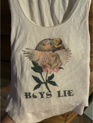 Boys Lie Tank Top White thumbnail 2
