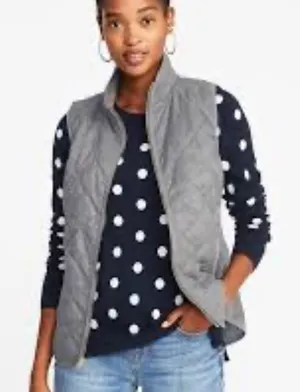 Old Navy Quilted Lightweight Vest Womens‎ thumbnail 1
