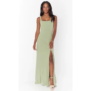Show Me Your MuMu Paris Gown Moss Green / Sage Green Size Medium thumbnail 2