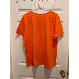 Holiday Editions Happy Halloween Graphic Tee Orange Cotton Scoop XXL Teacher thumbnail 4