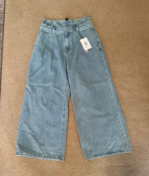 Cider NWT High Rise Wide Leg Jeans thumbnail 1