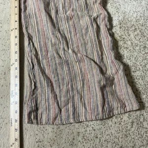 Blue Life‎ Striped Bohemian Coastal Linen Cotton Jumpsuit Wide Leg R059-5904 thumbnail 6