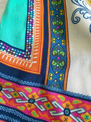 Flying Tomato Boho Euro Summer Festival Beach Paisley Spaghetti Strap Tank L thumbnail 5