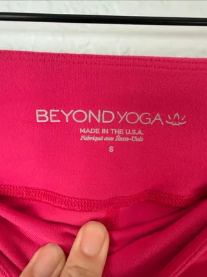 Beyond Yoga Hot Pink Flared Lounge Pants Size Small thumbnail 10