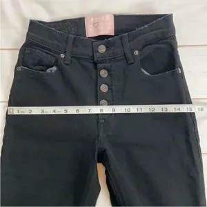 Revice Black Button Fly Jeans thumbnail 11