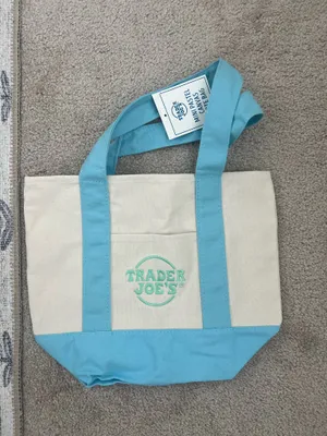 Trader Joe’s mini bag Blue thumbnail 1