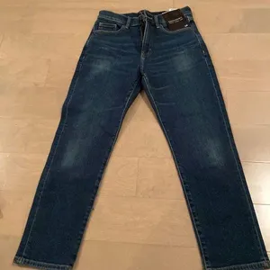 BNWT Banana Republic high rise straight ankle denim jeans size 28 thumbnail 1