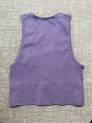 Urban Outfitters Lilac Purple Deep V Top thumbnail 3