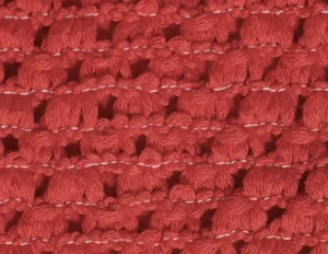 BERLOOK Red Crochet U Neck Bikini Top ONLY 41 Size M thumbnail 9