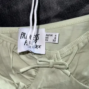 Princess Polly Kendall Crop Top in Sage Size 0 New with tag thumbnail 12