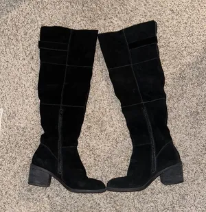 Crown Vintage Knee High Boots thumbnail 3