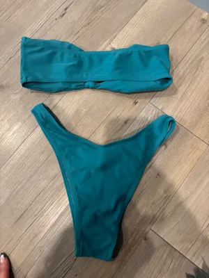 Shein Bikini Set Teal thumbnail 2