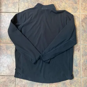 | fleece quarter zip | black nike sweatshirt | large quarter zip thumbnail 3