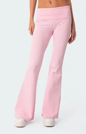 Edikted Flare Leggings thumbnail 2