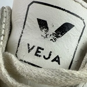Veja Esplar Women's White Leather Logo Low Top Lace Up Athletic Sneakers Shoes 9 thumbnail 6