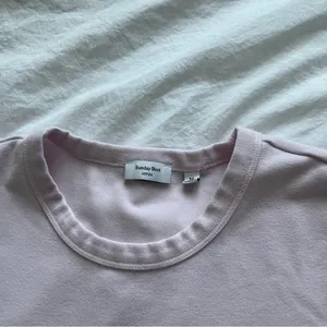Aritzia villa pink besthug little ribbed tshirt thumbnail 2