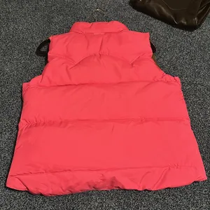 American Eagle Vintage reversible, vest, brown, and pink thumbnail 6