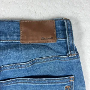 Madewell Womens Cali Demi Boot Jeans Distressed Raw Hem Button Fly Size 26 thumbnail 9
