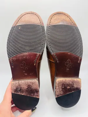 Cole Haan Douglas Brown Leather Penny Loafers Size 7 Men’s Classic Dress Shoes Preppy thumbnail 9