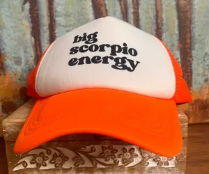 $5 in a bundle Big Scorpio Energy hat thumbnail 1