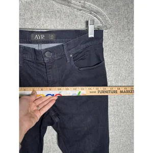 AYR Size 28 Womens Jeans Dark‎ Blue W114 B02 Stretch Zip Button thumbnail 8