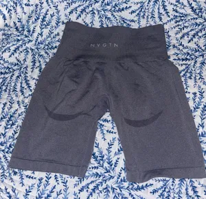 Gray biker shorts  thumbnail 1