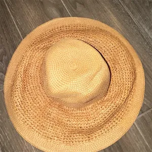 JCREW Textured summer straw hat Color Dusty dune o/s thumbnail 10